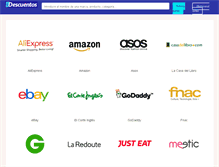 Tablet Screenshot of idescuentos.com
